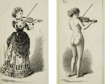Woman playing the Violin